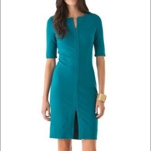 Teal DVF dress size 6, NWT